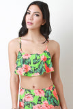 Bramble Print Bikini Top