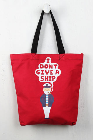 Carefree Captain Tote Bag