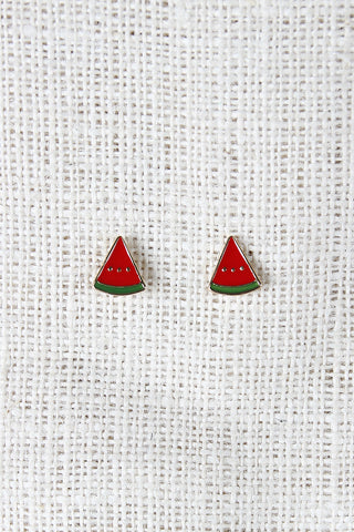 Watermelon Stud Earrings