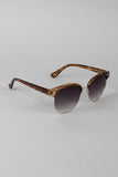 Round Clubmaster Sunglasses