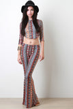 Hamsa Bohemian Crop Top