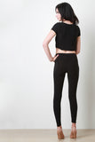 Mid-Waist Stretch Leggings