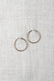 Texture Hoop Earrings