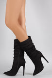 Liliana Slouchy Pointy Toe Stiletto Boot