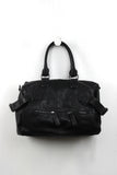 Vegan Leather Double Zip Commuter Bag