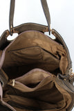 Grommet Vegan Leather Tote Bag