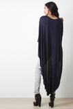 Dolman High-Low Cape Top