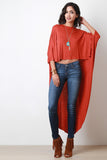 Dolman High-Low Cape Top