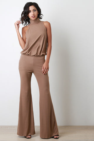 Turtleneck Bell Bottom Jumpsuit