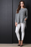 Fringe Side Knitted Sweater