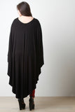 Longline Drape Poncho