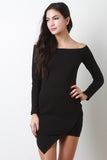 Boat Neck Envelope Dress