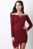 Boat Neck Envelope Dress