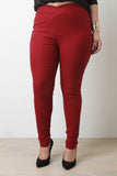 Tulip Waist Stretchy Skinny Pants