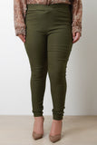 Tulip Waist Stretchy Skinny Pants