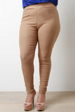 Tulip Waist Stretchy Skinny Pants