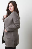 Thick Knit Two Button Coat