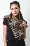 Diamond Tribal Print Scarf