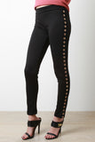 Eyelets Side Leggings