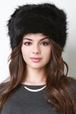 Faux Fur Pillbox Hat